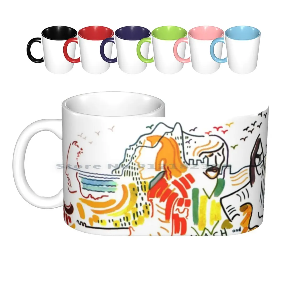 Crosby Stills Nash Giovani Tazze In Ceramica Tazze Da Caffè Tazza Da Tè Al Latte Crosby Stills Nash Young Crosby Stills Nash Young Stills Nash