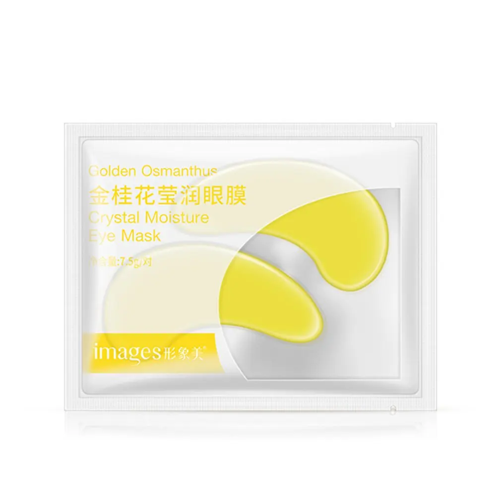 Osmanthus маска для глаз увлажняющая Омолаживающая коллагеновая гелевая патчи для удаления темных кругов уход за кожей маска для сна