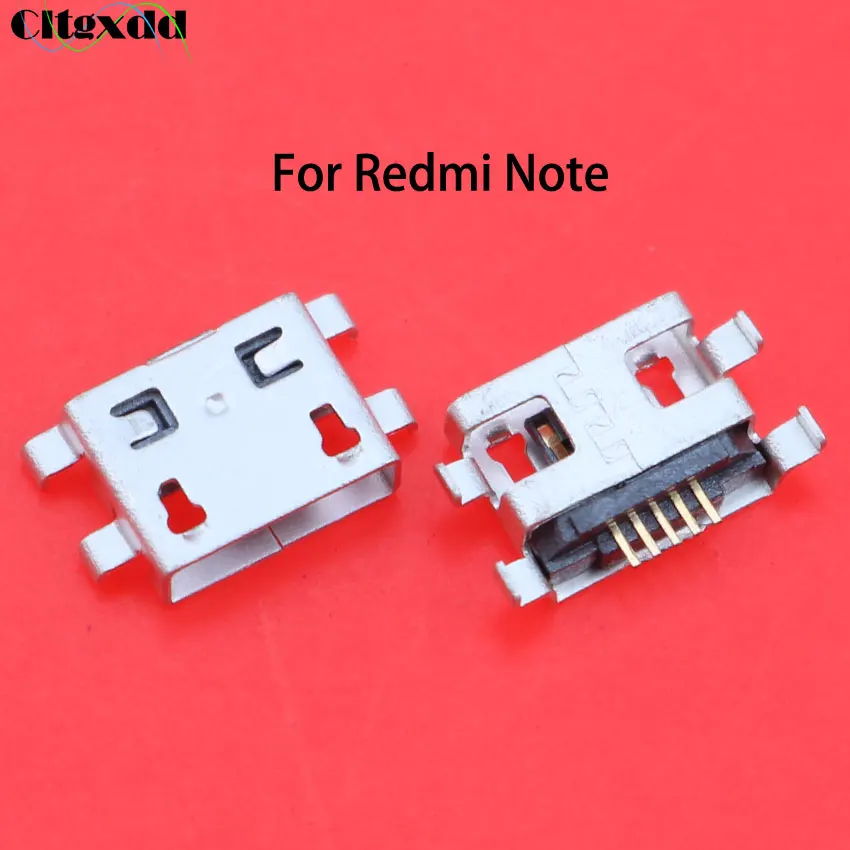 10Pcs Micro USB Jack Charging port Connector for Xiaomi Redmi 1 2 2S 3 3A 3X 4 4A 5 5A 5Plus 6 6A 6Pro Note 4 4X 5Pro 7 Pro - Цвет: For Redmi Note