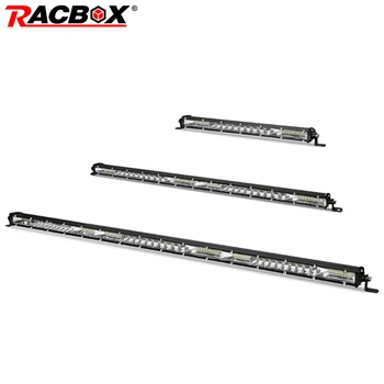 

RACBOX 10 20 30 inch LED Work Light Bar Combo 4x4 Offroad LED Light Bar For UAZ Tractor Boat 4WD 4x4 Off Road Trucks ATV 12V 24V