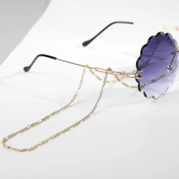 

70cm Chic Eyeglass Chain Sunglasses Reading Beaded Glasses Chain Eyewear Rope Lanyards Neklace Women Eye Accessories