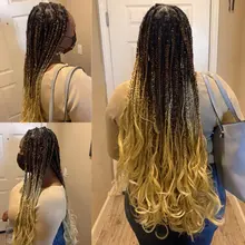 

New Shanghair 22" Loose Wave Braiding Hair for Black Women Pre Stretched Loose Wavy Braiding Hair Extension Curly Crochet Hair