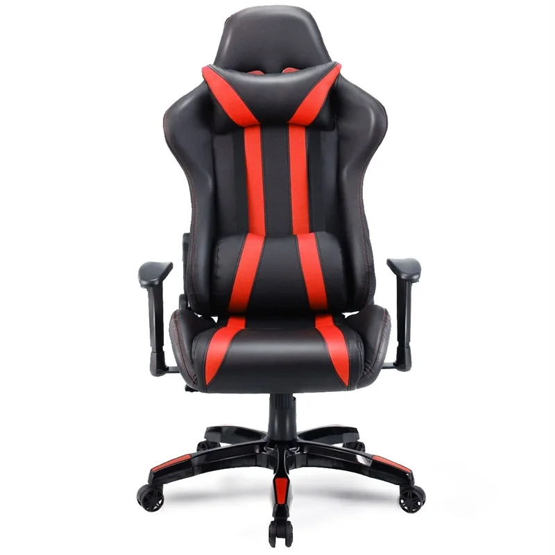  Ergonomic PU Leather Swivel Chair Executive High-Back Racing Style Gaming Chair Office Furniture HW