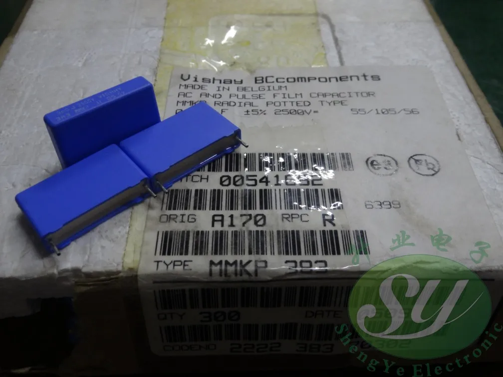 50 шт VISHAY MKP383 для 3,3 0,003 мкФ/2500 V directNF 3300pf 3 n3 пленочный конденсатор
