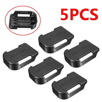 

5pcs Black 18V Mounts Storage Shelf Rack Stand Holder Battery Mounts Storage Shelf Rack Battery Stand Holder Slots