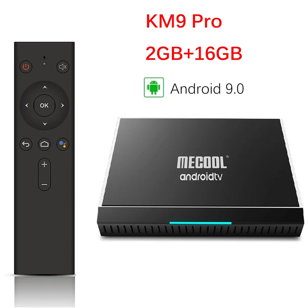 KM3 A tv KM9 PRO Smart Android 9,0 tv BOX Google Сертифицированный S905X2 двойной WiFi BT Google Cast Netflix Голосовое управление 4K tv Box - Цвет: KM9 Pro 2GB 16GB