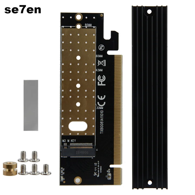 M2 SSD адаптер для PCIE 3,0X16 M контроллер карта ключ интерфейс PCI Express поддержка PCI Express 3,0