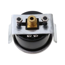 Manomètre 69HF 0 ~ 1.0MPa 0 ~ 150psi, avec support Type panneau, affichage à double échelle, jauge de pression à filetage d'interface 1/8 ou 1/4