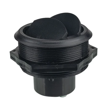 

Multifunction ATV A/C Air Outlet Vent Deflector Easy Install For RV Bus Car Roof Yacht Airconditioner Boat Round Universal