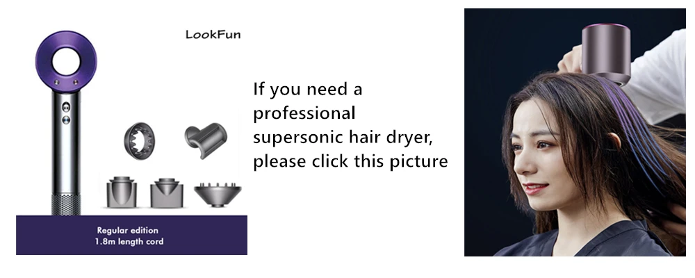 Coanda Effect Anti-flying Nozzle Attachment Tool For Dyson Supersonic Hair Dryer HD01 HD03 HD08 Wide Tooth Comb Hair Styling