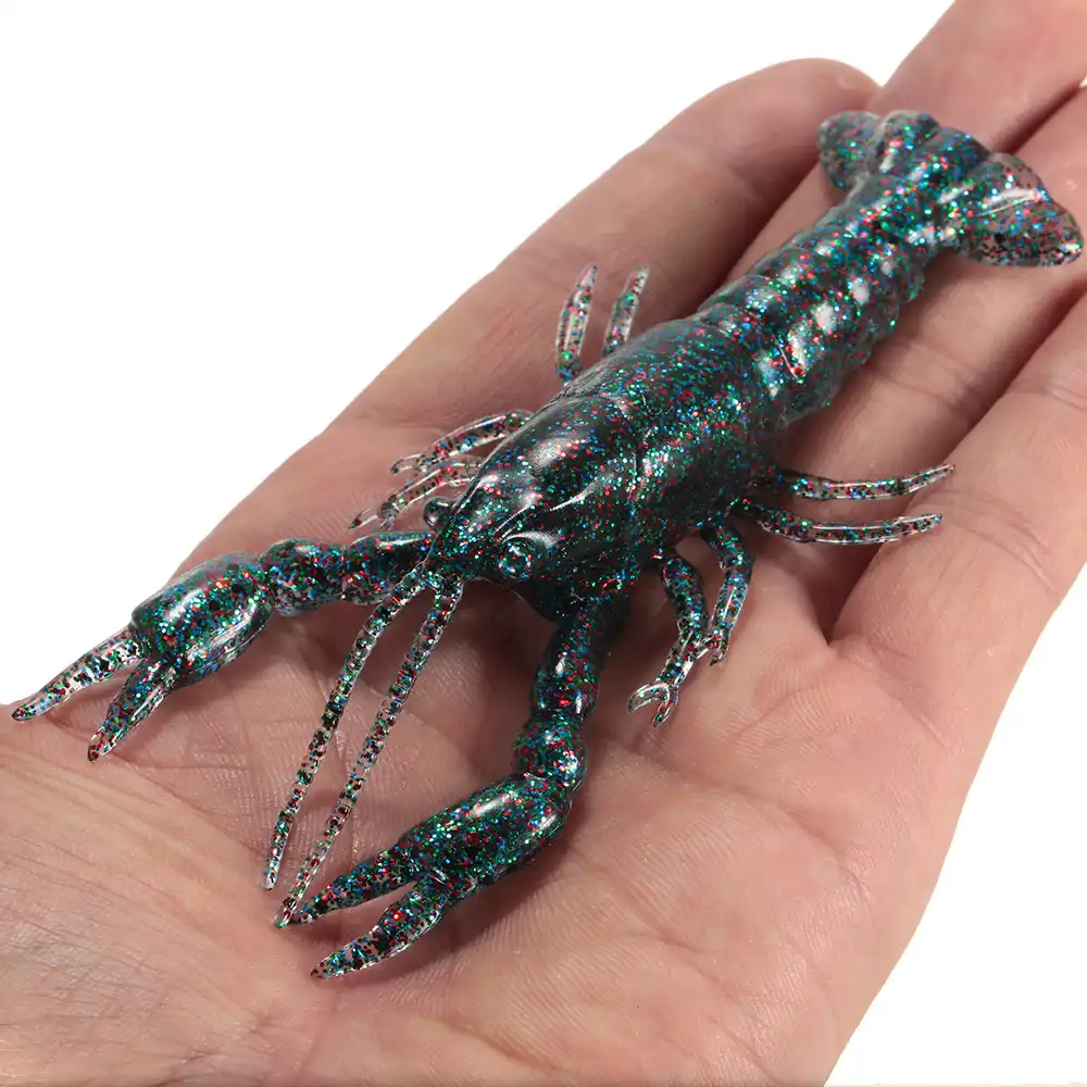 soft crawfish shrimp lobster claw bait bait silicone lures swim