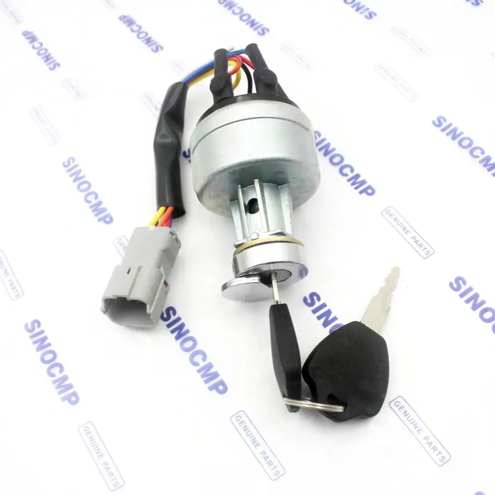 Ключ стартера зажигания 21N4-10400 21N4-10430 для hyundai R150-7 R210-7 R215-7