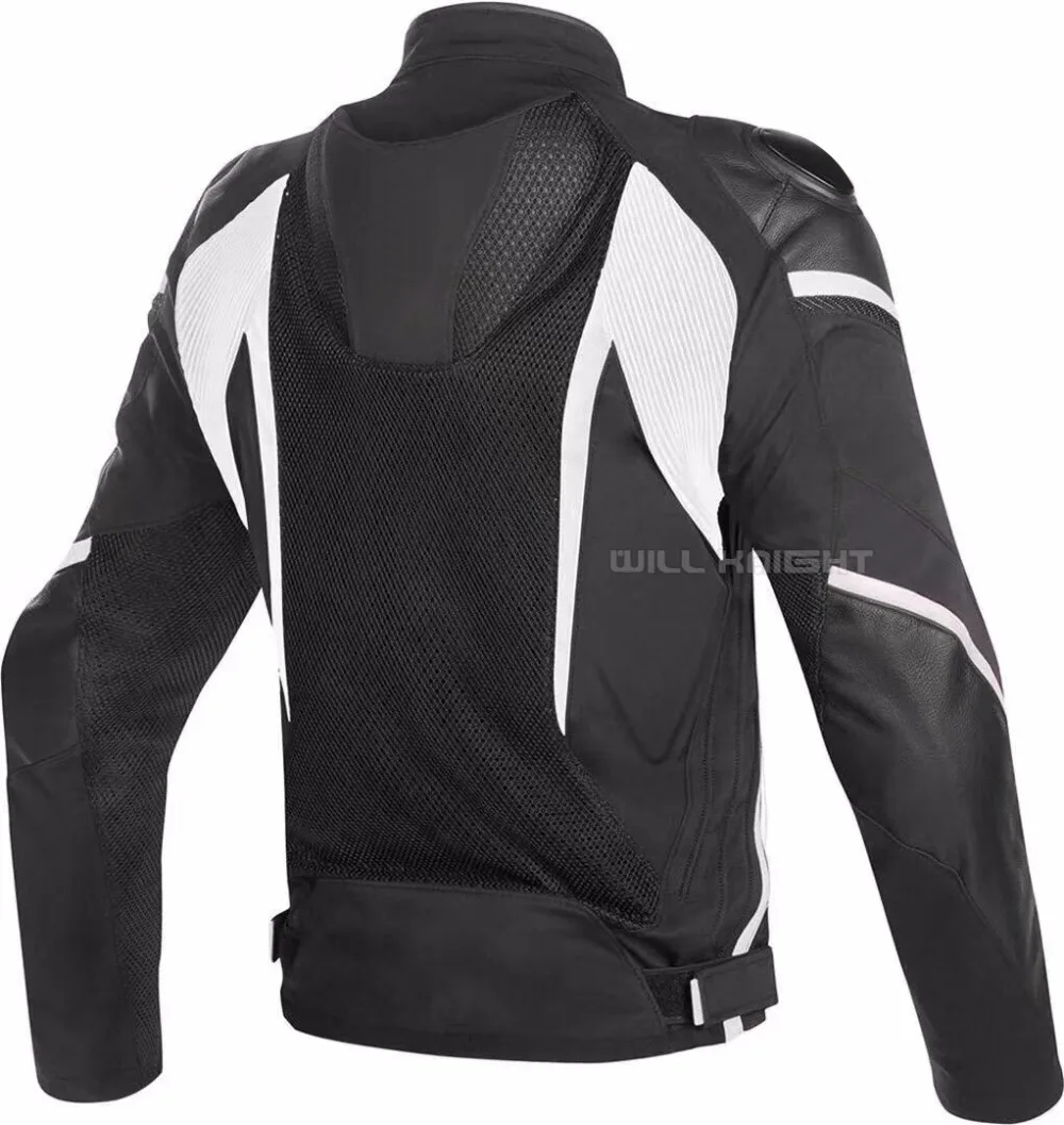 Dain Super Rider D-dry Jacket Motorbike Motorcycle Protection Riding Bike Leather Mesh Men's Jacket