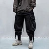 big bag overalls ribbon male function tooling women/Men's clothes Harajuku Hiphop Cargo Pants Jogger Leggings oversized lover ► Photo 3/6