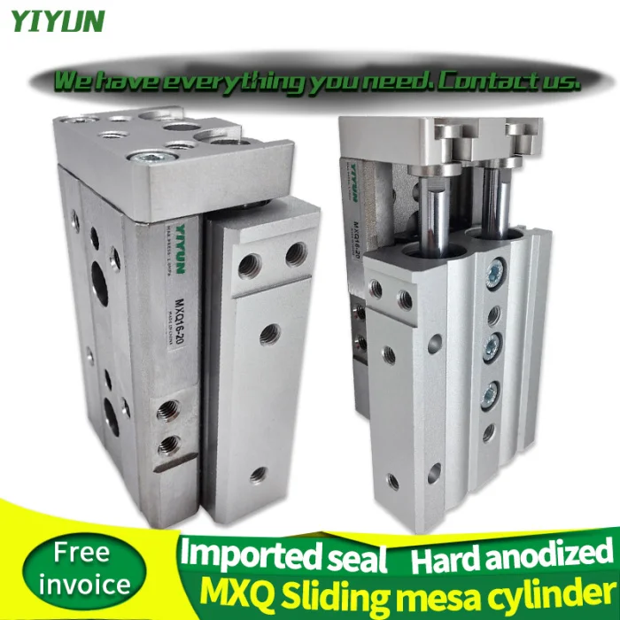 

YIYUN MXQ series guide precision pneumatic Sliding table MXQ8-10F MXQ8-20F MXQ8-30F MXQ8-40F MXQ8-50F MXQ8-75F