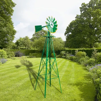 

Decorative Windmill Can Determining Wind Speed and Direction Beautiful Decorative Piece Suitable for Lawn Garden Wind Powered