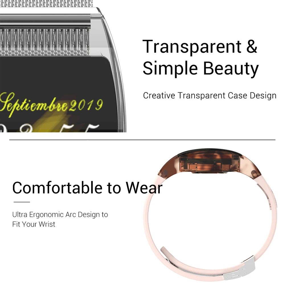 Модный смарт браслет цветной экран Спортивный шагомер мужские и женские часы