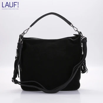 

Women's bag br932-p, Lauf!, Nat. Velur/eco-leather