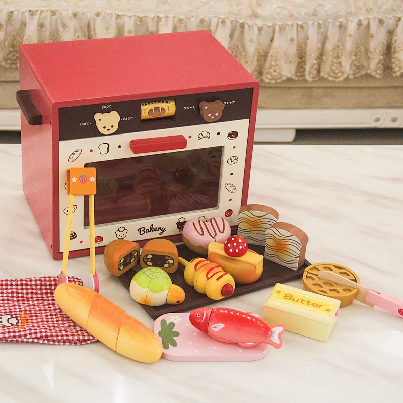 

New Style Children Have Gift Model Wooden Cut Cake Girls Toy Baby 2-3-6-Year-Old GIRL'S Birthday Every Family