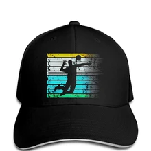 Забавная мужская бейсбольная кепка для женщин, новинка, кепка для волейбола, винтажная, ретро силуэт, состаренная, крутая Кепка