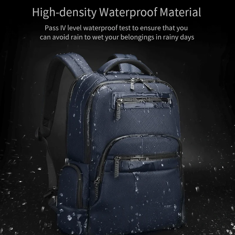 men backpack school casual large capacity waterproof backpack loptop  computer bag men outdoor travel fashion bag Clear partition - AliExpress