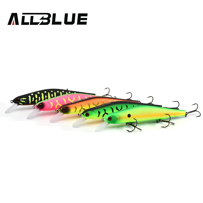 ALLBLUE Heavy Weight Minnow 90mm/110mm Sinking Jerkbait Longcast Fishing  Lure Saltwater Sea Bass Plastic Artificial Bait Tackle