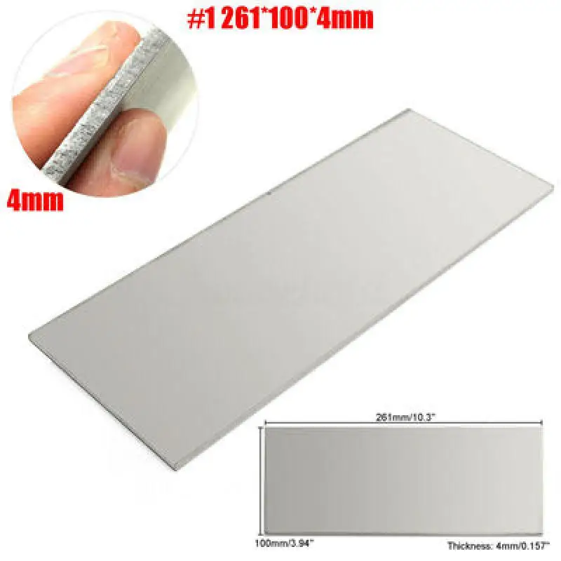 1pc Titanium Sheet Titanium Titan Ti Alloy GR2 Ti Sheet Plate 0.3mm- 4mm Ti Titanium Plate Sheet 100X100/100X150/150X150/200X200