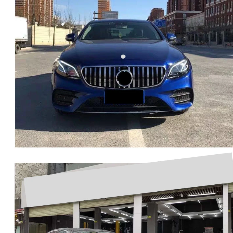GT Передняя решетка для mercedes W213- E класс E200 E300 E320 E350 СПОРТ ПЕРЕДНЯЯ РЕШЕТКА ABS передний бампер