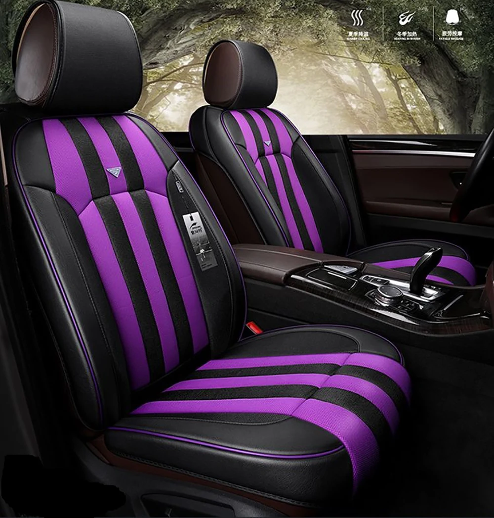 

Autocovers Car Seat Cover For Sudan SUV Top Quality Durable Leather Five Seats Cushion Mat For ALTIMA SENTRA ROGUE murano Versa