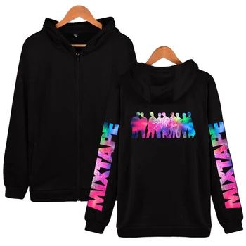 

2019 New KPOP Stray Kids Album Mixtape Men And Women Zipper Jacket Loose Teen Dropshipping