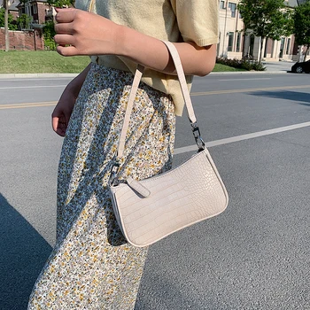 

Purple Small Stone Pattern PU Leather Shoulder Bags for Women 2020 Summer Travel Crossbody Handbags Lady Cross Body Bag