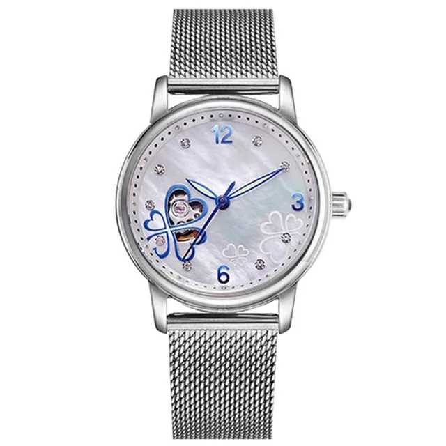 silver white -G Смарт-часы для мужчин для женщин Роскошные спортивные цифровые часы нержавеющая сталь трекер движения приборы для измерения артериального давления - Цвет: silver white -G