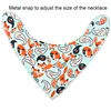 Bavoirs bébé Triangle écharpe coton dessin animé enfant Baberos Bandana bavoir Babador Dribble bavoirs nouveau-né Slabber absorbant tissu bavoir ► Photo 2/6