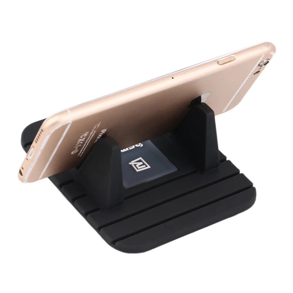 remax Универсальный мягкий силиконовый автомобильный держатель Противоскользящий коврик подставка-держатель на рабочий стол кронштейн для смартфон, GPS