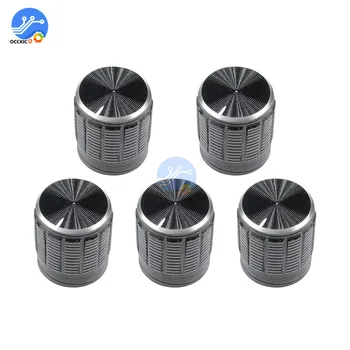 

10PCS Useful Volume Control Rotary Knobs For 6mm Dia Knurled Shaft Potentiometer