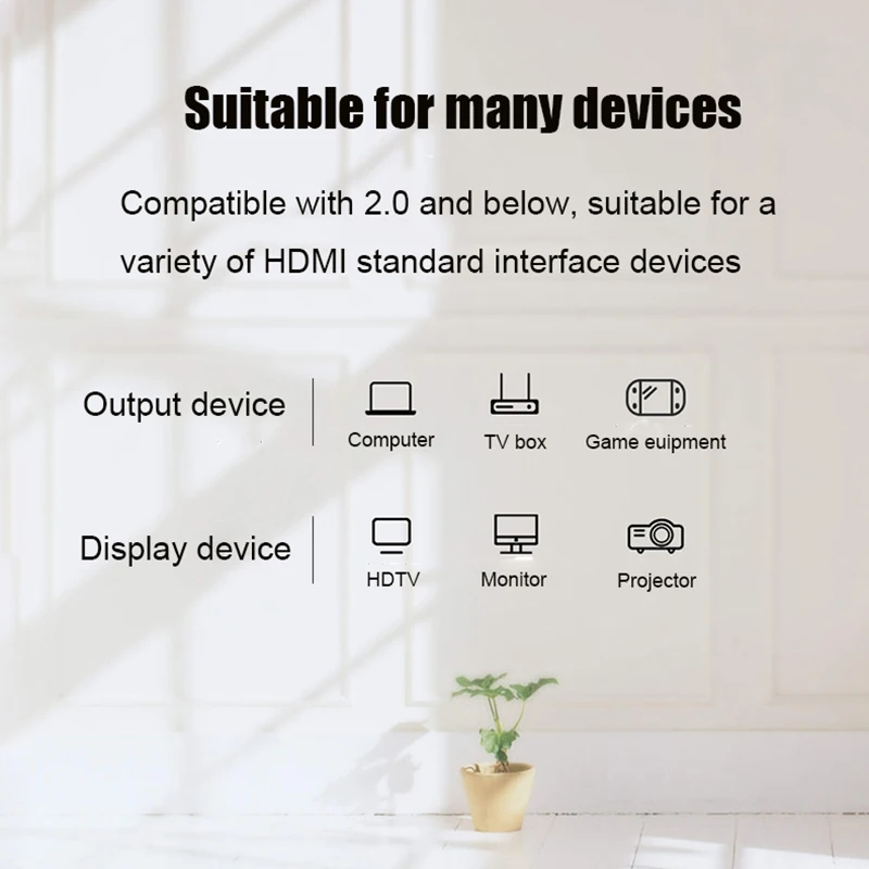 Mi Box  HDMI ̺ HDMI 2.0 TV Box   ̺ ġ й UHD FHD 3D PS4, 1M 2M 3M 5M
