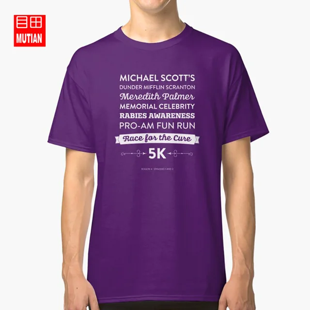 The Office Rabies Awareness Fun Run T Shirt The Office Jim Halpert