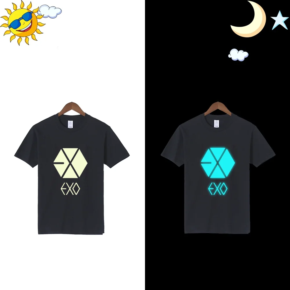 LYTLM/брендовые Детские футболки футболка EXO для маленьких девочек, коллекция года, одежда для маленьких девочек Детские рубашки летняя Корейская толстовка для мальчиков