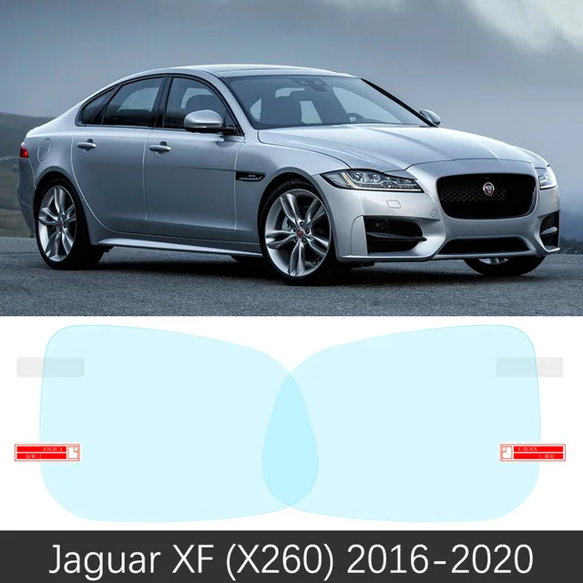 Для Jaguar XF 2008~ 2020X250X260 полное покрытие противотуманная пленка Зеркало заднего вида анти-туман наклейки на автомобиль 2012 201 - Название цвета: Jaguar XF 2016-220