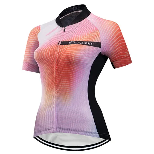 Only jersey Велосипедная одежда для женщин Лето короткий рукав велосипед Джерси bib наборы спортивный триатлонный костюм велосипедная одежда дамское платье комплект MTB - Цвет: Only jersey