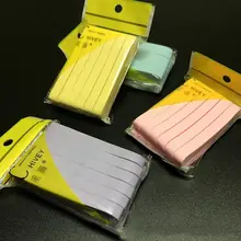 12 Pcs/bag Compressed Strip Shape Washing Face Puff Foaming Seaweed Massage Cleansing Sponge Beauty Tools