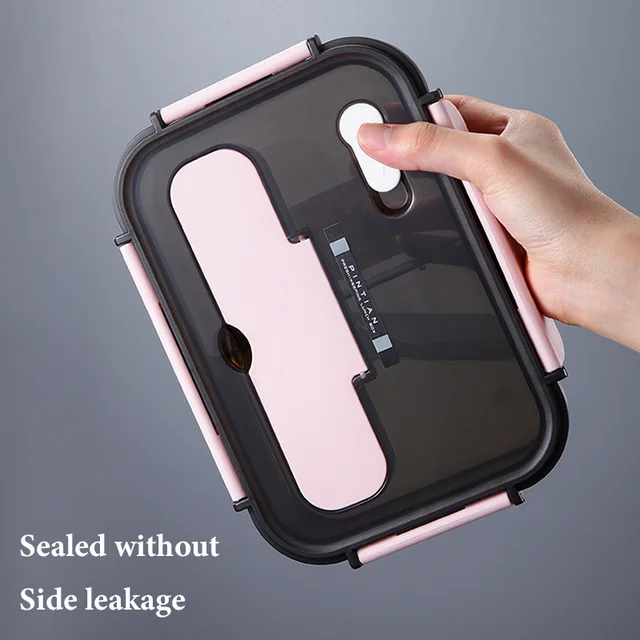 Transparent Lunch Box For Kids Food Container Storage Insulated Lunch Container Bento Box Japanese Snack Box Breakfast Boxes 6