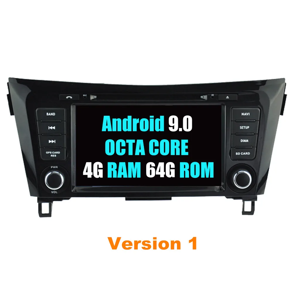 PX5 Version 1 RoverOne автомобильный Радио DVD gps для Nissan для X-Trail Xtrail Qashqai+ Android 9,0 мультимедийный плеер стерео bluetooth-гарнитура - Цвет: PX5 Version 1