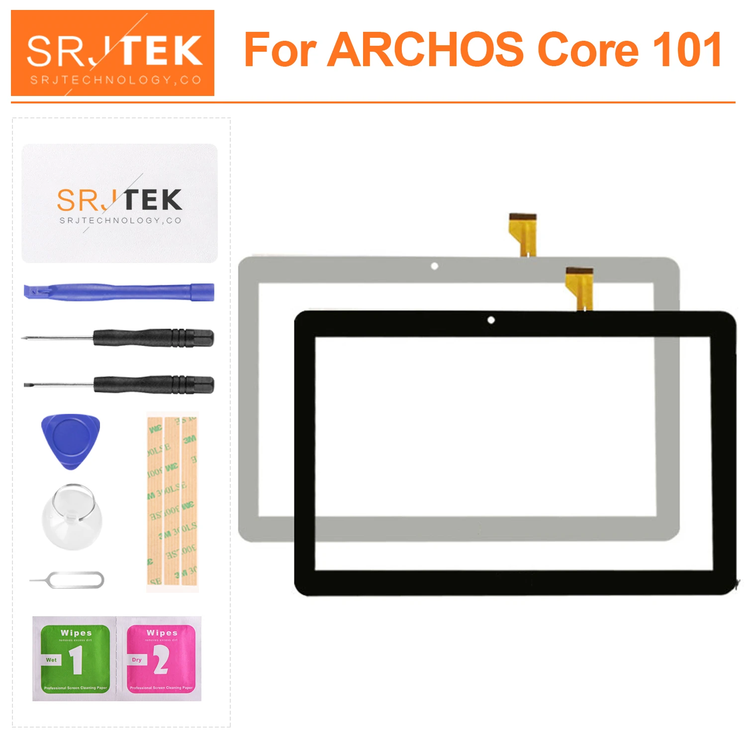 Для ARCHOS Core 101 Дисплей планшетный ПК Внешний емкостный экран кодирующий