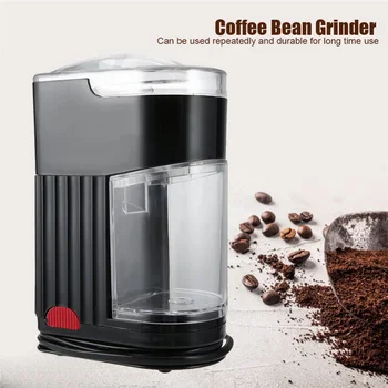 

Multifunctional Electric Coffee Grinder Stainless Steel Mini Electric Coffee Maker Or Bean Grinder Black