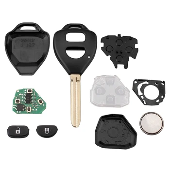 

Car Smart Remote Key 2 Buttons 4D67 Chip Car Key Fob Fit for Toyota Hilux 2005-2009 434MHZ