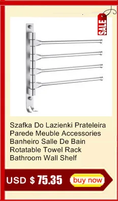 Душ Badkamer Bagno Estanteria Lazienka Salle De Bain аксессуары вращающийся баньейро вешалка для полотенец настенная полка для ванной комнаты