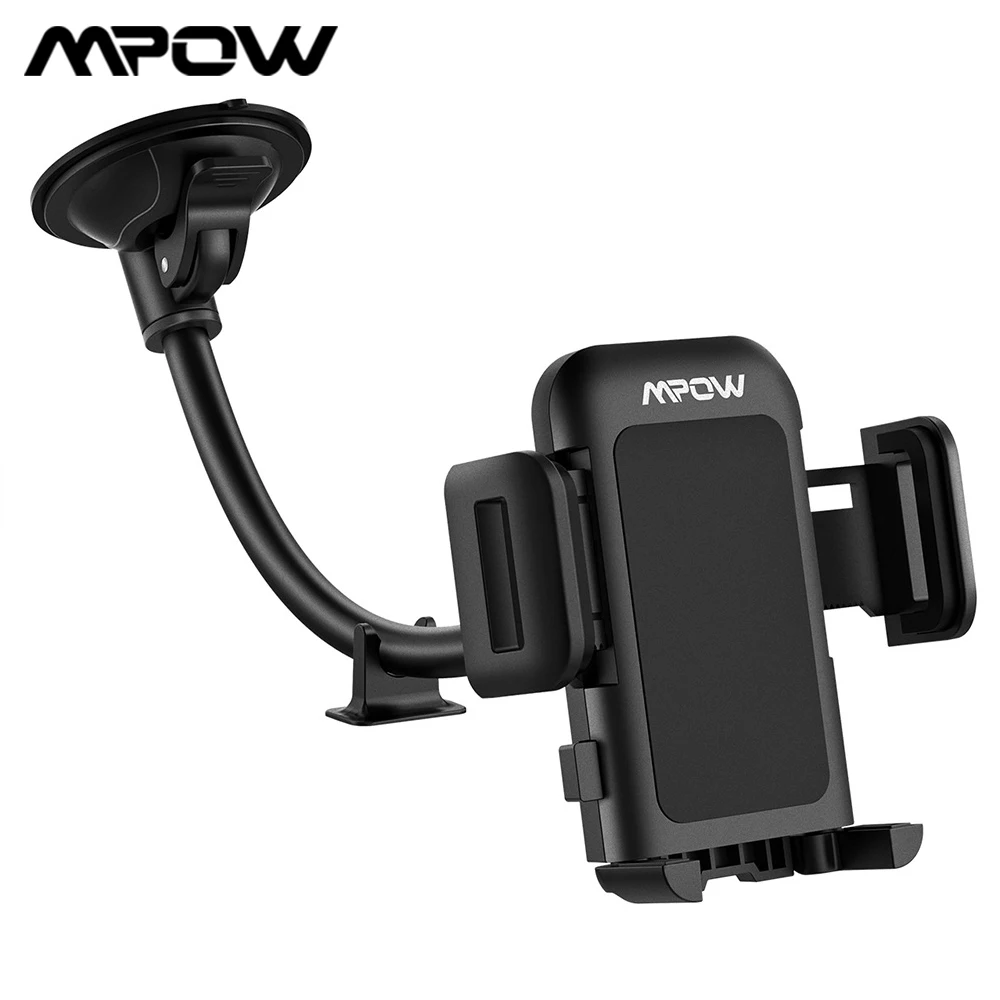 Mpow CA033 Car Phone Mount Long Arm Suction Cup Mobile Phone Holder