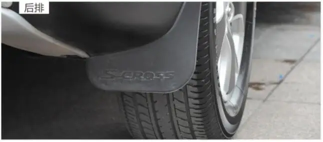 Декоративные аксессуары из мягкой грязевой плитки для Suzuki S-Cross mud-защитная доска