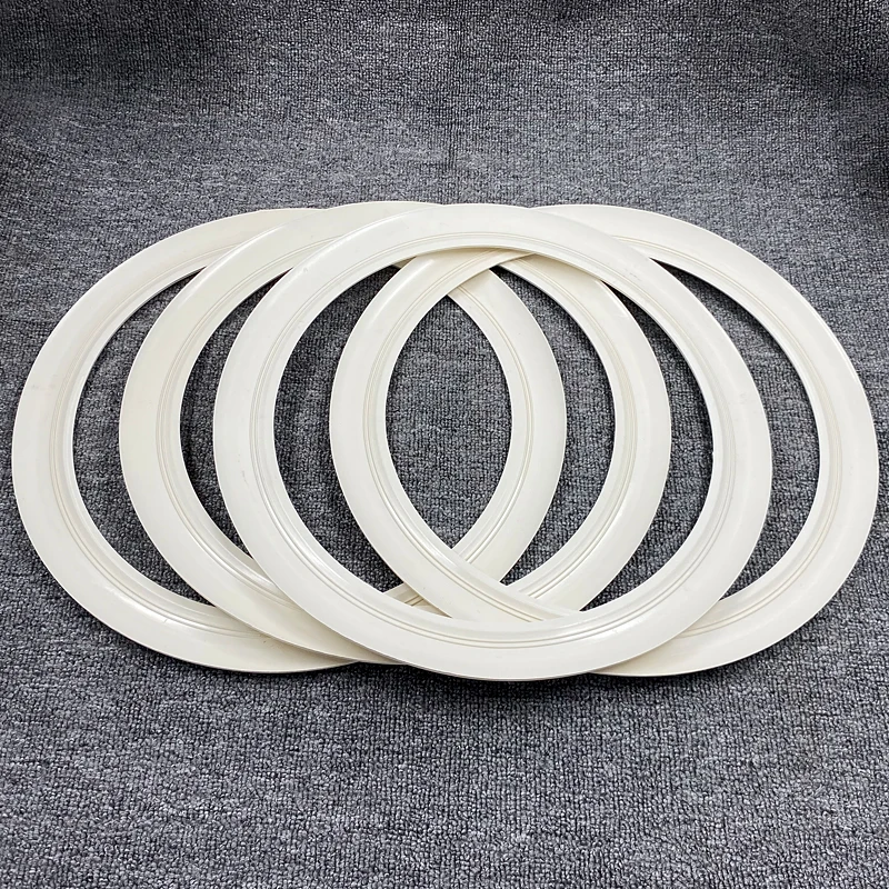 vespa White Retro Rubber Tyre Wheel Hub Protection Stickers Rings 12 (3)